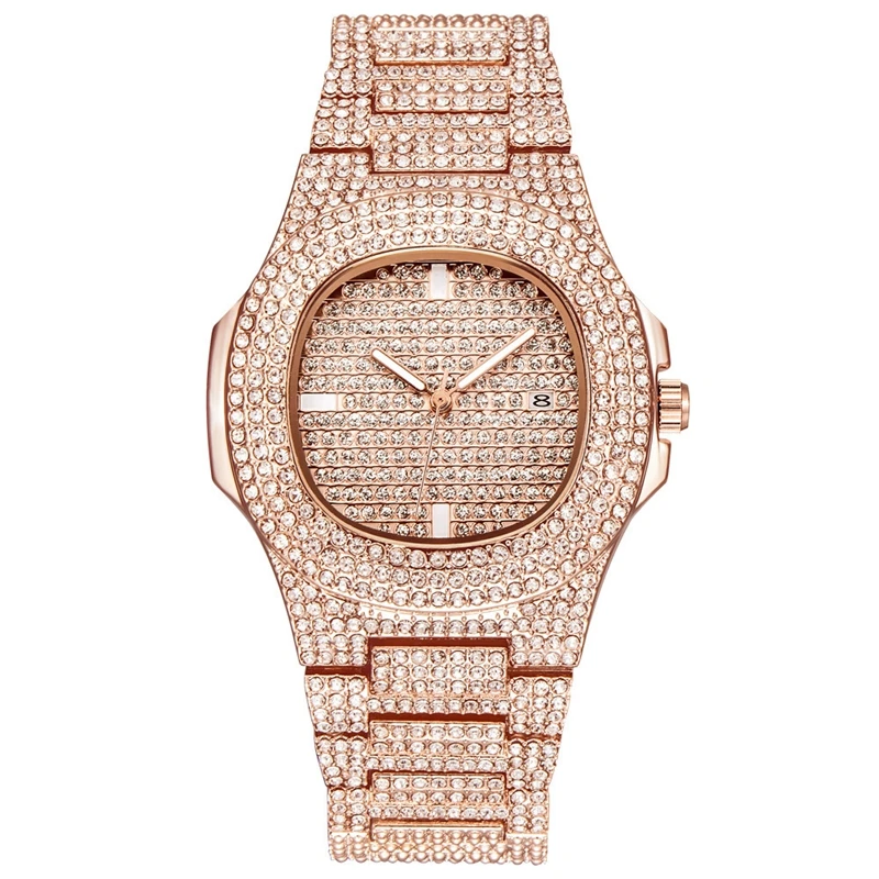 Top Fashion Ladies Charm Crystal Bracelet Watch Many Diamond Calendar Quartz Clock Dress Luxury Women Watches Gift reloj mujer
Top Fashion Ladies Charm Crystal Bracelet Watch Many Diamond Calendar Quartz Clock Dress Luxury Women Watches Gift reloj mujer