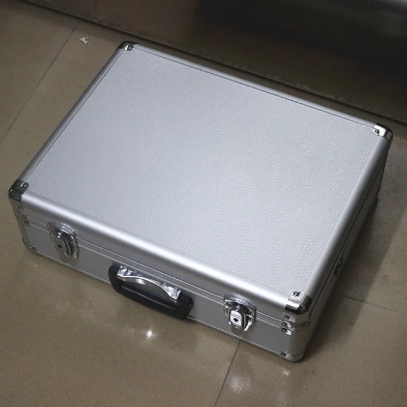 455x345x150mm Aluminum Alloy Multifunctional Toolbox Suitcase With lock suitcase Storage Box
455x345x150mm Aluminum Alloy Multifunctional Toolbox Suitcase With lock suitcase Storage Box
