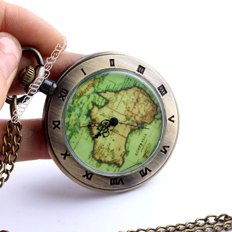 Australia Map Engrave Quartz Pocket Watch Chain Vintage Roman Numerals Hollow Animal Necklace Watch Unisex Steampunk Women Men
Australia Map Engrave Quartz Pocket Watch Chain Vintage Roman Numerals Hollow Animal Necklace Watch Unisex Steampunk Women Men