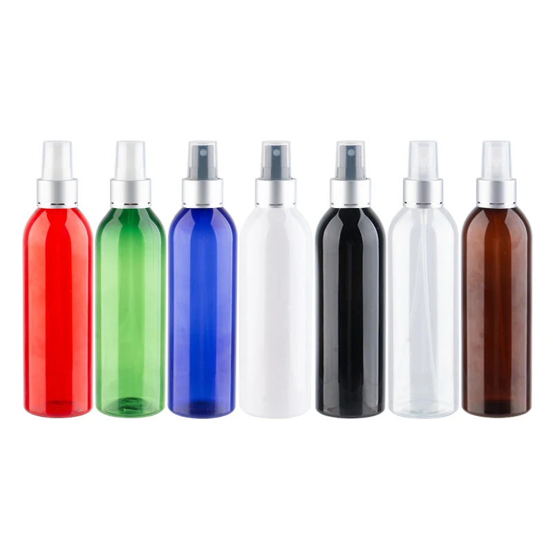250ml Silver Aluminium Sprayer Pump Plastic Bottles Perfume Freshener Liquid Medicine PET Container 250cc Mist Sprayer
250ml Silver Aluminium Sprayer Pump Plastic Bottles Perfume Freshener Liquid Medicine PET Container 250cc Mist Sprayer