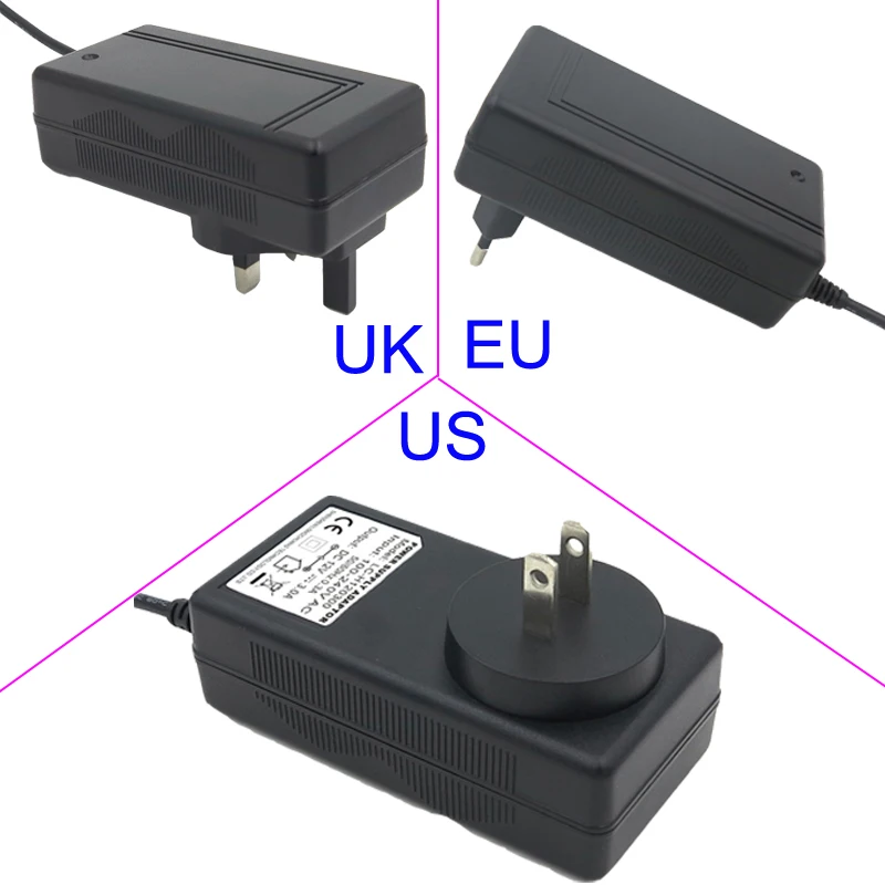 VORED AC 100-240v to DC 12V3A импульсный адаптер питания зарядное устройство для камер видеонаблюдения DVR NVR Светодиодная лента DC 5,5*2,1mm конвертер
VORED AC 100-240v to DC 12V3A импульсный адаптер питания зарядное устройство для камер видеонаблюдения DVR NVR Светодиодная лента DC 5,5*2,1mm конвертер