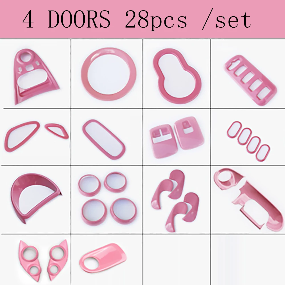 Interior central control armrest door window glass switch panel decoration frame for smart fortwo FORFOUR 453 car accessories
Interior central control armrest door window glass switch panel decoration frame for smart fortwo FORFOUR 453 car accessories