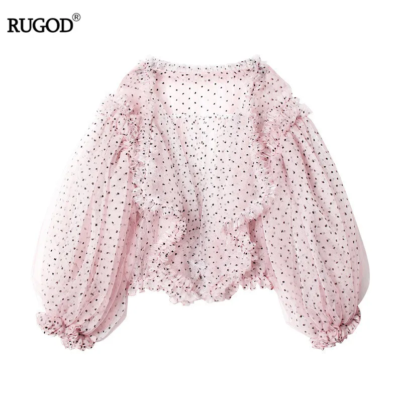 RUGOD Chic Mesh three-dimensional Polka Dot Dress Women Fashion European Style Summer Sun-resistant Blouse Dress Vestidos Mujer
RUGOD Chic Mesh three-dimensional Polka Dot Dress Women Fashion European Style Summer Sun-resistant Blouse Dress Vestidos Mujer