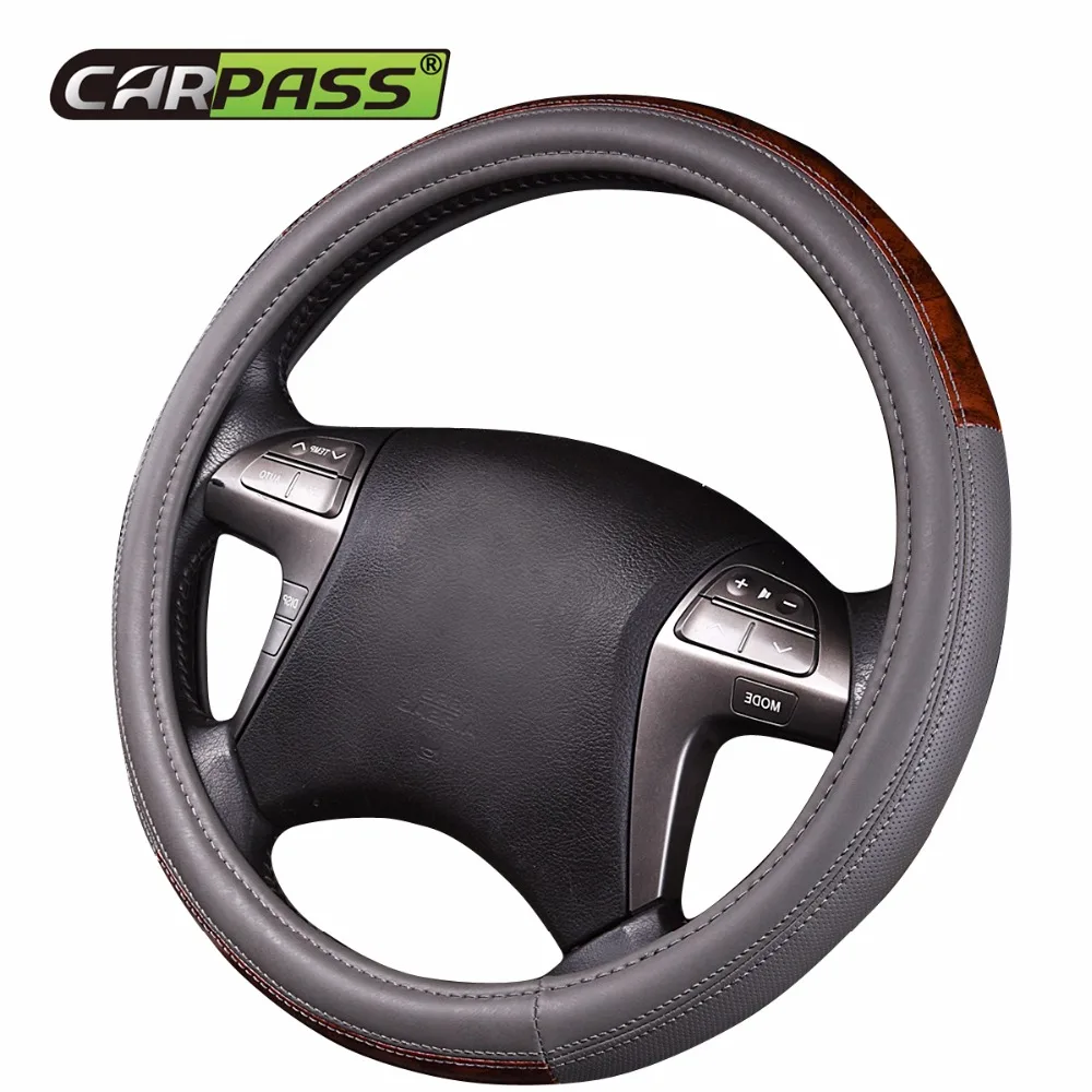 Car-pass Luxurious Car Steering Wheel Cover Faux Leather Black Gray Brown Car Accessories Car Steering Wheel Cover for lada ford
Car-pass Luxurious Car Steering Wheel Cover Faux Leather Black Gray Brown Car Accessories Car Steering Wheel Cover for lada ford