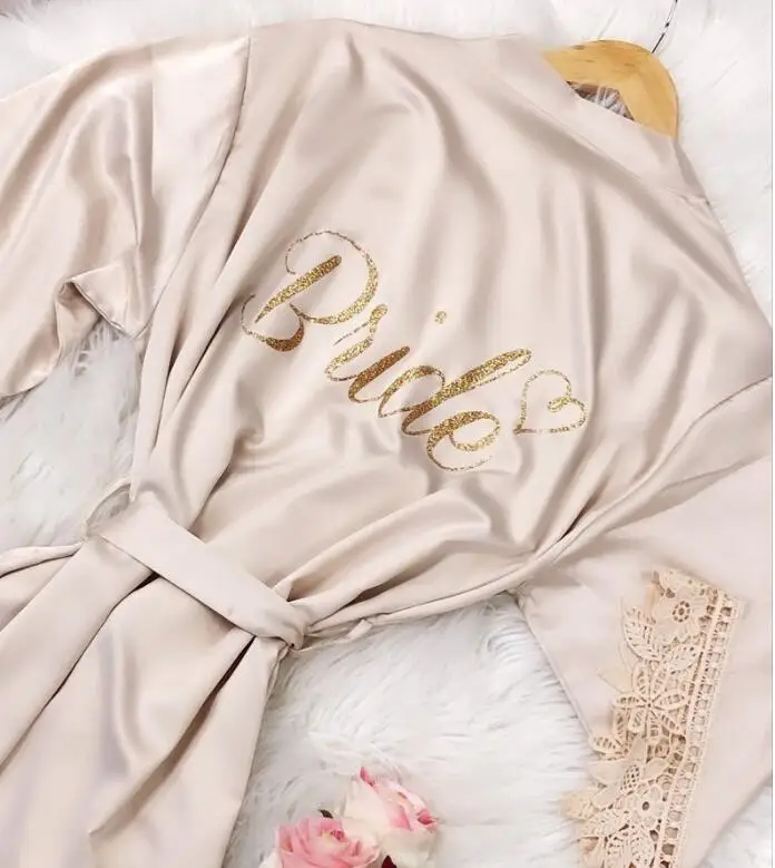 customize Wedding bride Bridesmaid bridal Lingerie Silky Lace Robes pajamas Bachelorette dressing gown robes party gifts
customize Wedding bride Bridesmaid bridal Lingerie Silky Lace Robes pajamas Bachelorette dressing gown robes party gifts