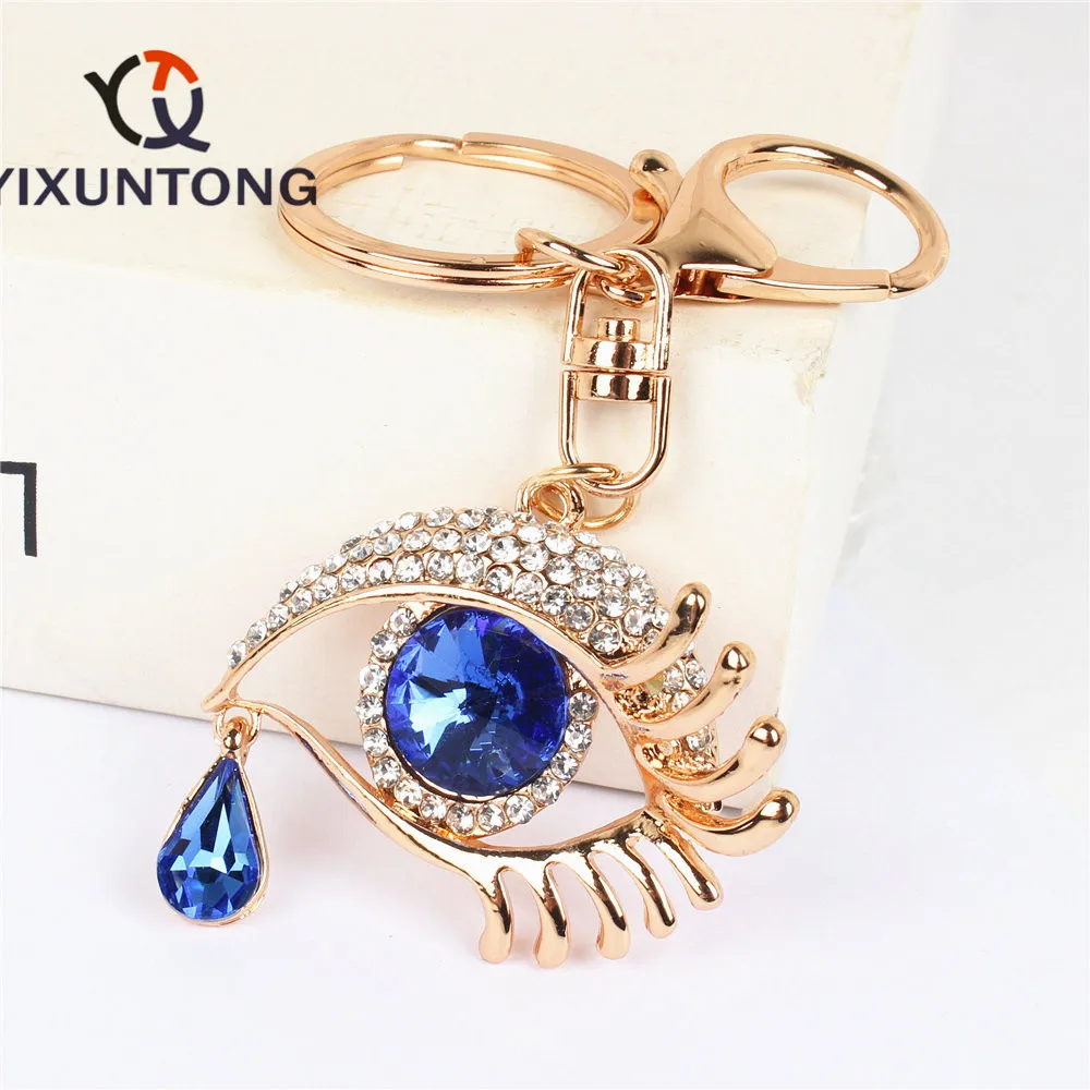 Blue Eye Tears Pendant Charm Rhinestone Crystal Purse Bag Keyring Key Chain Wedding Party Lover Friend Carkey Gift
Blue Eye Tears Pendant Charm Rhinestone Crystal Purse Bag Keyring Key Chain Wedding Party Lover Friend Carkey Gift