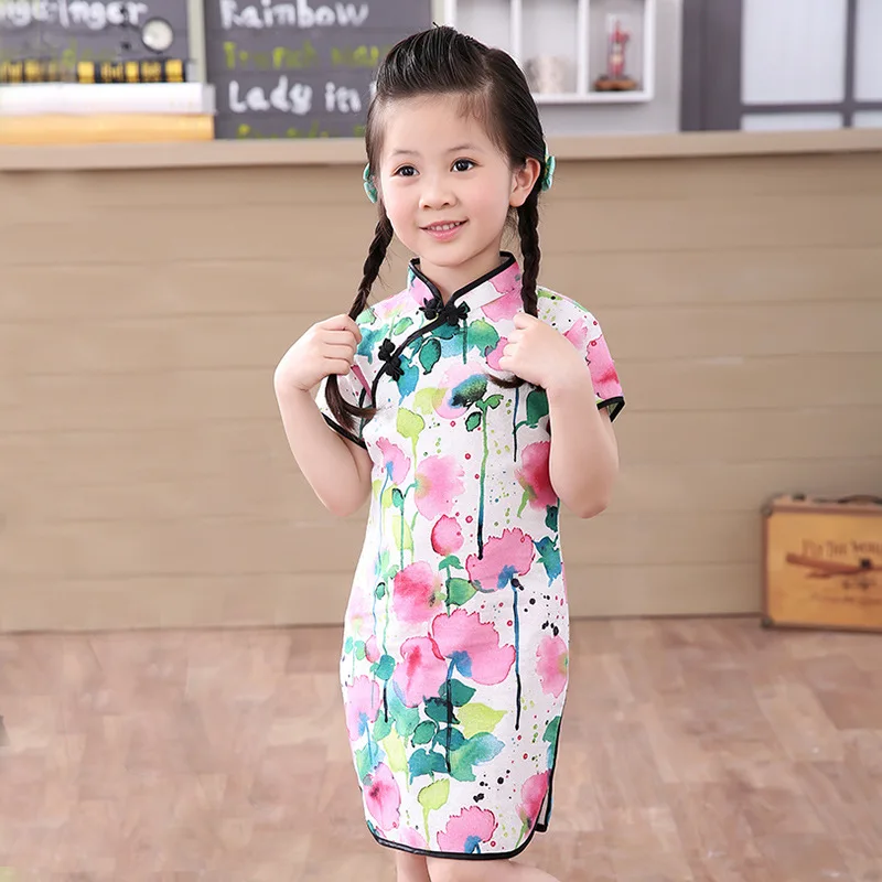 2021 Pink Cheongsam Dress Fashion Chinese Traditional Asian Clothing Qipao Lace Dress for Kids Baby Girls
2021 Pink Cheongsam Dress Fashion Chinese Traditional Asian Clothing Qipao Lace Dress for Kids Baby Girls