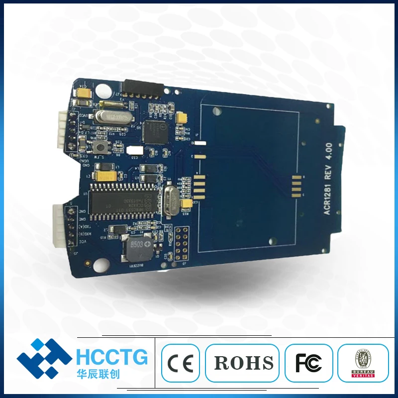 2016 Serial interface ISO 14443 Contactless 13.56 MHz NFC Smart Reader Module with SAM Slot ACM1281S-C7
2016 Serial interface ISO 14443 Contactless 13.56 MHz NFC Smart Reader Module with SAM Slot ACM1281S-C7