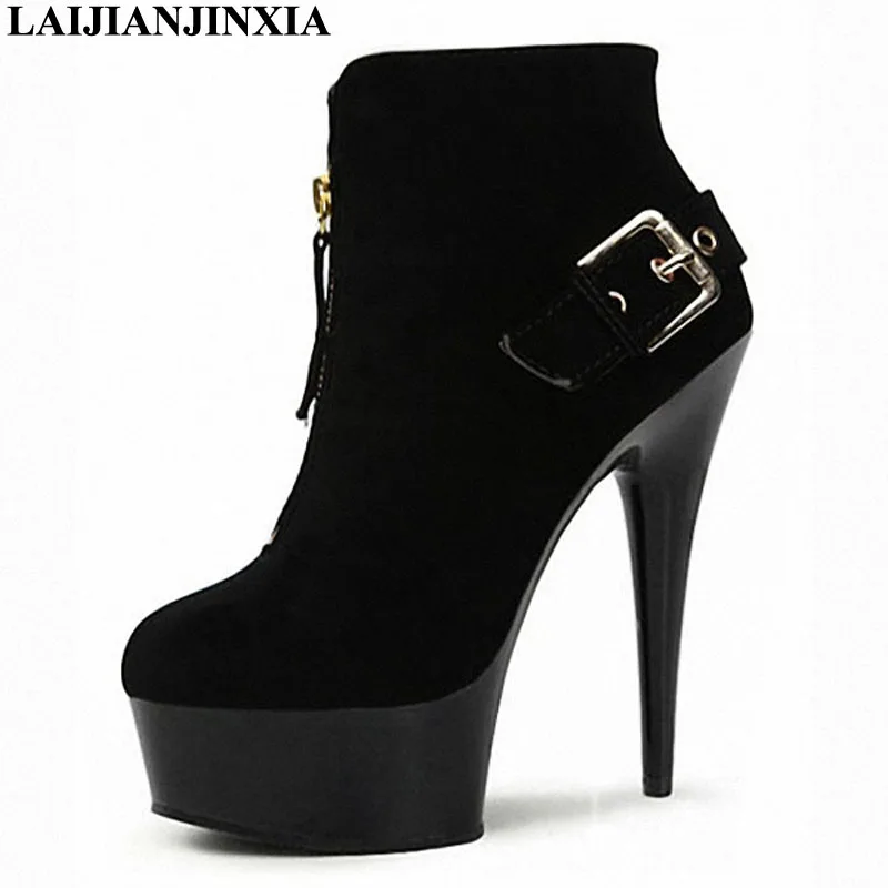 New Sexy Spring Women Pole Dance Shoes Night Club Party Dancing Shoes Platform 15cm High Heels Ankle Boots
New Sexy Spring Women Pole Dance Shoes Night Club Party Dancing Shoes Platform 15cm High Heels Ankle Boots
