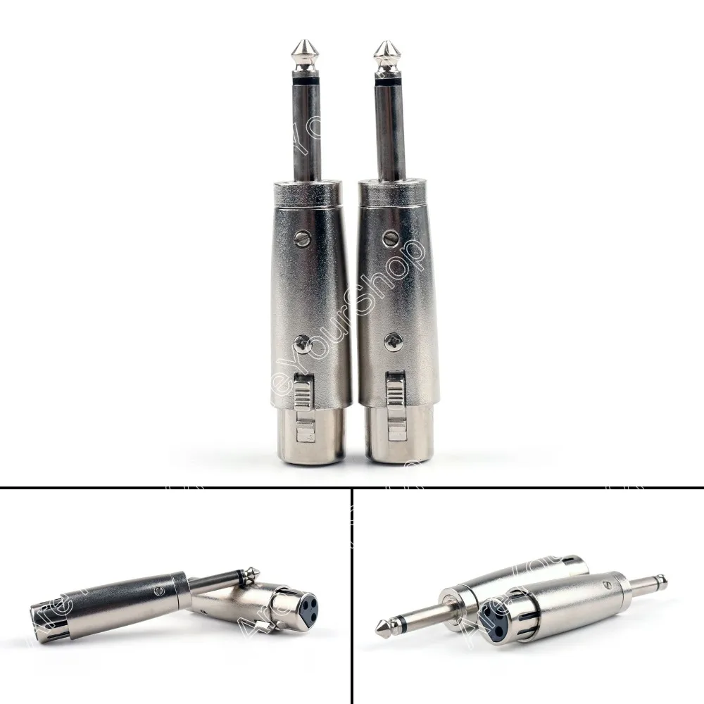 Areyourshop Sale 12 Pcs XLR 3 Pin Female To 1/4" Inch Male Mono Plug For Audio Adapter Microphone m
Areyourshop Sale 12 Pcs XLR 3 Pin Female To 1/4" Inch Male Mono Plug For Audio Adapter Microphone m
