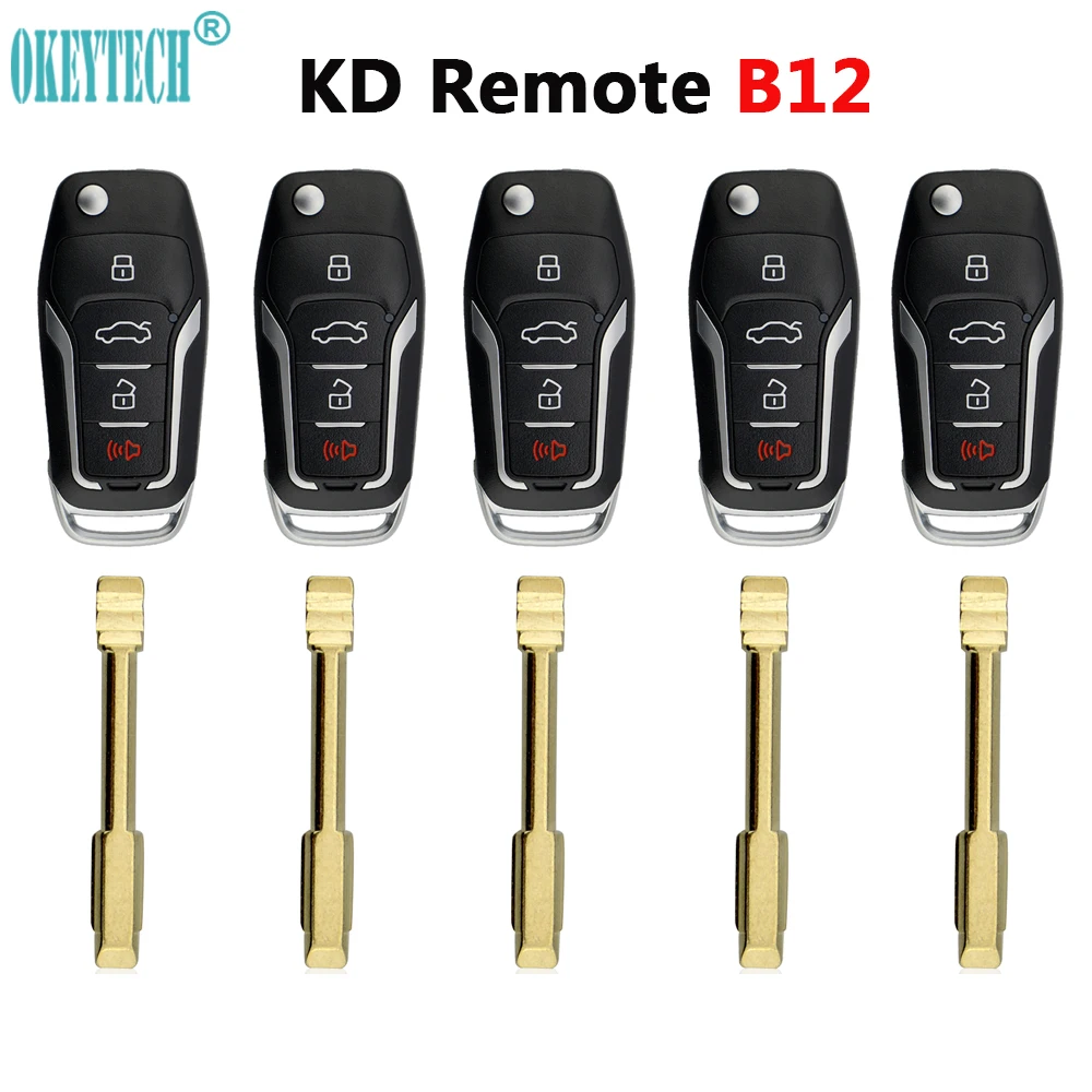 OkeyTech 5 шт./лот новый оригинальный KD900 B Series пульт дистанционного управления KD B12-3/4 с 5 шт. лезвия автомобильного ключа № 38/90 для Ford Focus Modeo
OkeyTech 5 шт./лот новый оригинальный KD900 B Series пульт дистанционного управления KD B12-3/4 с 5 шт. лезвия автомобильного ключа № 38/90 для Ford Focus Modeo