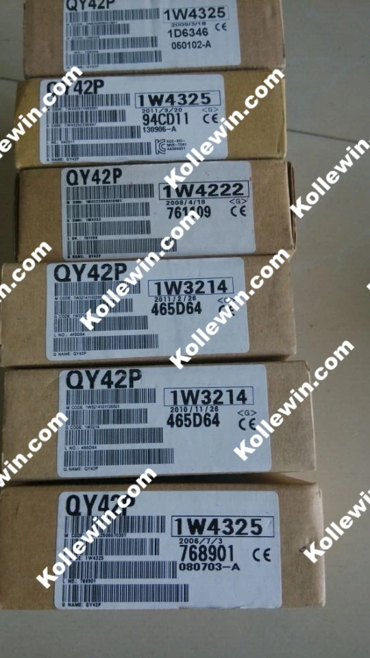 Модуль PLC серии Q MELSEC QY42P, выходной модуль 64-точечный выход для раковины а 12/24 В постоянного тока QY42P, бесплатная доставка
Модуль PLC серии Q MELSEC QY42P, выходной модуль 64-точечный выход для раковины а 12/24 В постоянного тока QY42P, бесплатная доставка