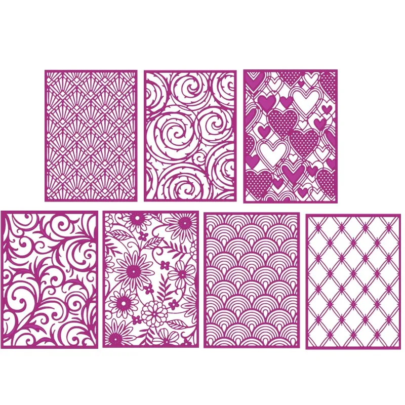 Clamshell Trellis Country Garden Swirls Hearts Covers Metal Cutting Dies for DIY Scrapbooking Paper Cards Making Crafts 2019 New
Clamshell Trellis Country Garden Swirls Hearts Covers Metal Cutting Dies for DIY Scrapbooking Paper Cards Making Crafts 2019 New