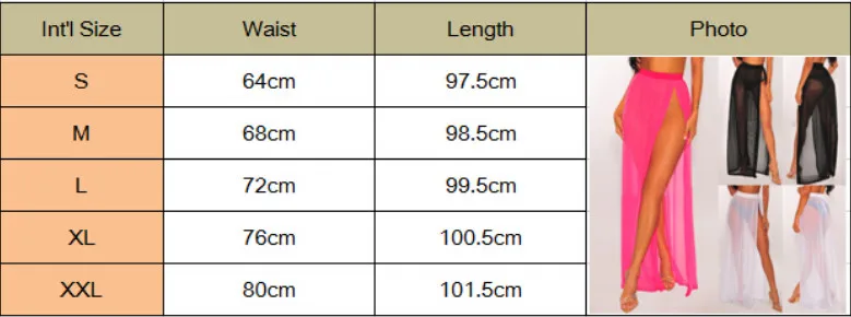 2019 New Skirts Women Boho Chiffon High Waist Solid Color Skirts High Slit Soft Casual Slim Skirts Long
2019 New Skirts Women Boho Chiffon High Waist Solid Color Skirts High Slit Soft Casual Slim Skirts Long