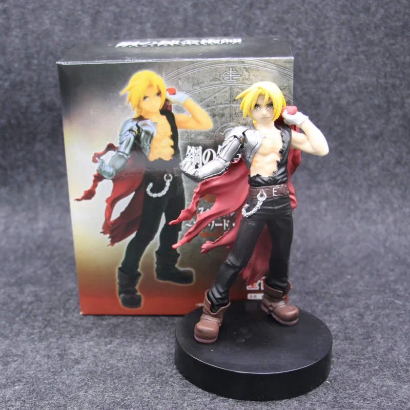 Аниме Fullmetal Alchemist Edward Elric японская фигурка модель игрушки|Игровые фигурки и