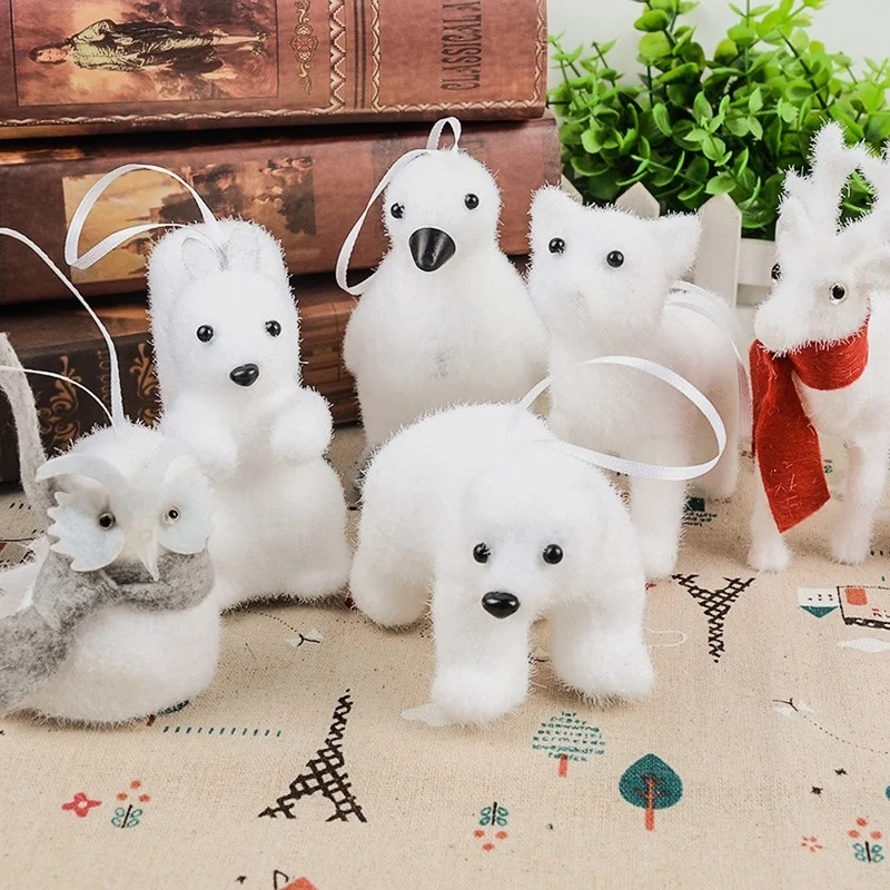 1 Pcs Xmas Tree Pendant White Cute Bear Deer Foam Home New Year Christmas Decorations Ornaments for Xmas Gift(Style Random)
1 Pcs Xmas Tree Pendant White Cute Bear Deer Foam Home New Year Christmas Decorations Ornaments for Xmas Gift(Style Random)