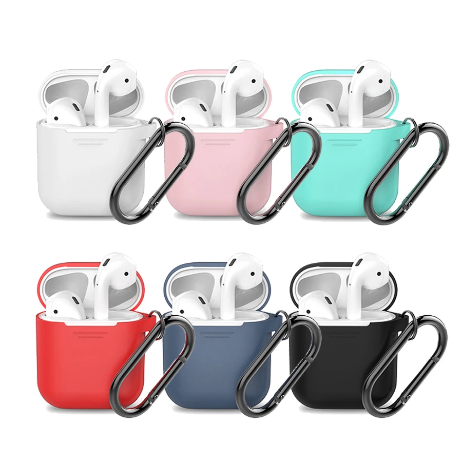 Чехол для наушников Apple AirPods, силиконовый чехол для беспроводных наушников AirPods, защитный чехол, кожаные аксессуары
Чехол для наушников Apple AirPods, силиконовый чехол для беспроводных наушников AirPods, защитный чехол, кожаные аксессуары