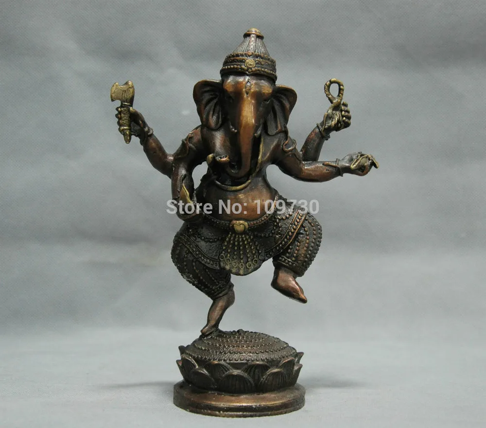 Free Shipping bir 003241 8" Tibet Nepal Ganesha God Of Wealth Elephant Bronze Statue
Free Shipping bir 003241 8" Tibet Nepal Ganesha God Of Wealth Elephant Bronze Statue