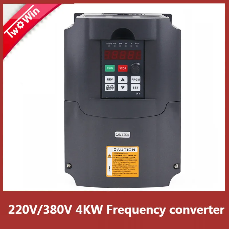 4KW AC 220V/380V 3HP VFD частотно регулируемый привод с регулируемым приводом