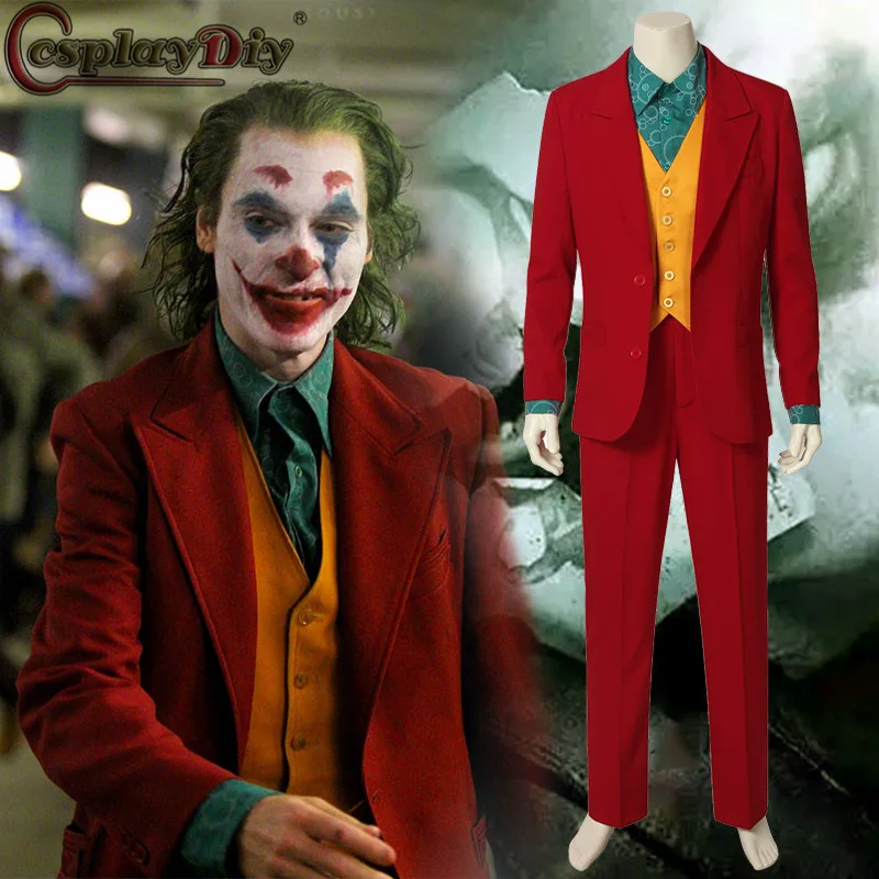 Cosplaydiy Movie Joker Romeo 2019 Arthur Fleck Cosplay Fancy Carnival Halloween Costumes Joker Costume Red Suits
Cosplaydiy Movie Joker Romeo 2019 Arthur Fleck Cosplay Fancy Carnival Halloween Costumes Joker Costume Red Suits