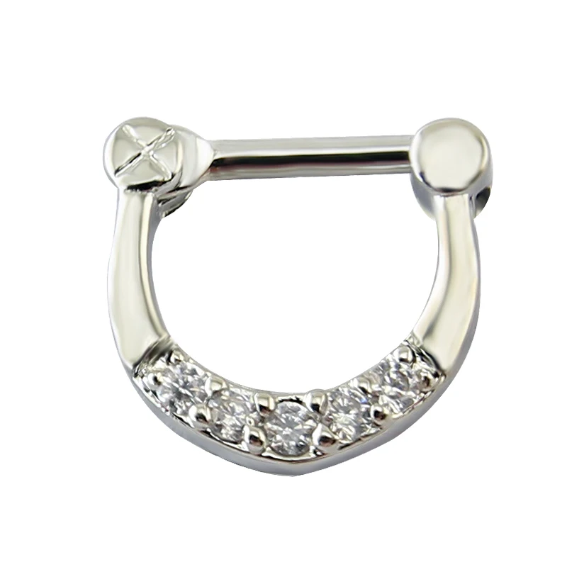 Small Size 1 Piece Real Septum Ring Medical Titanium Nose Hoop Nostril Cartilage Rings Fashion Women Nose Body Piercing
Small Size 1 Piece Real Septum Ring Medical Titanium Nose Hoop Nostril Cartilage Rings Fashion Women Nose Body Piercing