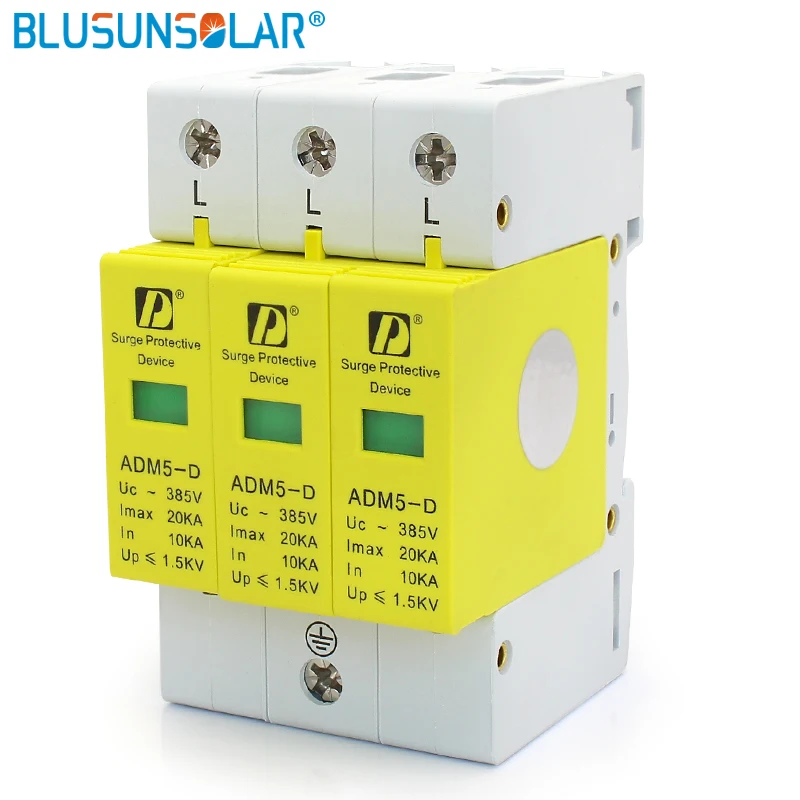 50PCS high quality 3P 20KA 110V 220V AC Din Rail SPD Surge Protection anti-lightning surge protection device Over Voltage
50PCS high quality 3P 20KA 110V 220V AC Din Rail SPD Surge Protection anti-lightning surge protection device Over Voltage