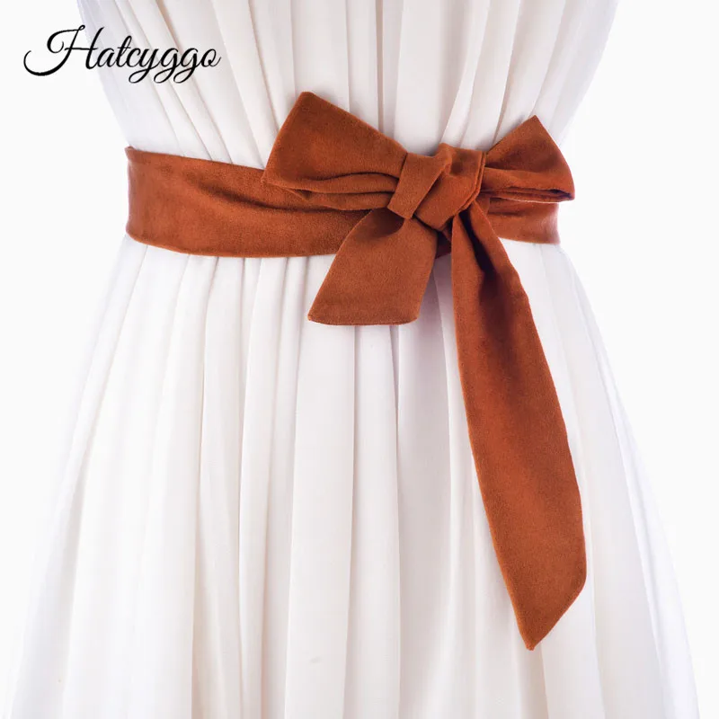HATCYGGO Women Long Cummerbunds Lace-Up Bowknot Female Waist Corset Belts Tie Strip Belts Casual Wedding Belts Dress Accessories
HATCYGGO Women Long Cummerbunds Lace-Up Bowknot Female Waist Corset Belts Tie Strip Belts Casual Wedding Belts Dress Accessories