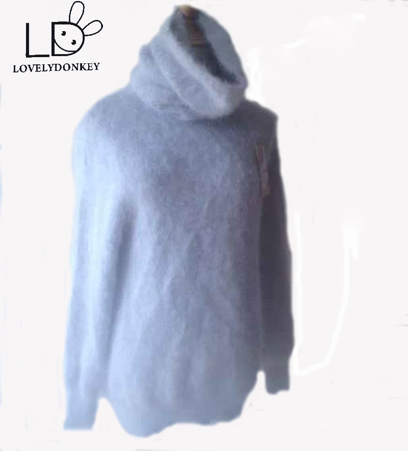 LOVELYDONKEY Turtleneck50CM cashmere sweater women long cashmere pullovers knitted pure mink Heap collar free shippingM279
LOVELYDONKEY Turtleneck50CM cashmere sweater women long cashmere pullovers knitted pure mink Heap collar free shippingM279