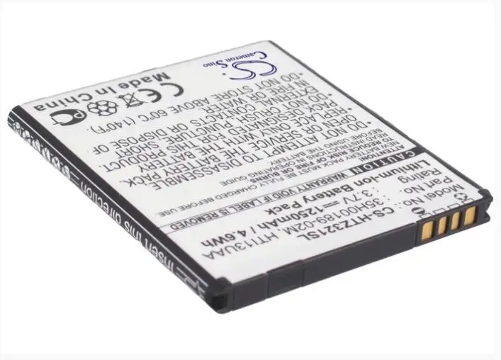 Аккумулятор Cameron Sino 1250 мАч для HTC ISW13HT J Z321e Nippon PK07110 Z321e 35H00189-00M 35H00189-02M BK07100 HTI13UAA
Аккумулятор Cameron Sino 1250 мАч для HTC ISW13HT J Z321e Nippon PK07110 Z321e 35H00189-00M 35H00189-02M BK07100 HTI13UAA
