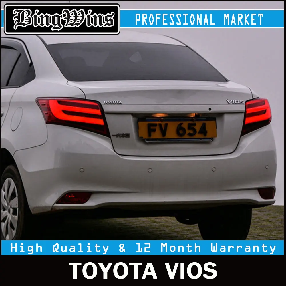 Car Styling for Toyota Vios 2013-2016 taillights Tail Lights LED Tail Light Rear Lamp LED DRL+Brake+Park+Signal Stop Lamp
Car Styling for Toyota Vios 2013-2016 taillights Tail Lights LED Tail Light Rear Lamp LED DRL+Brake+Park+Signal Stop Lamp