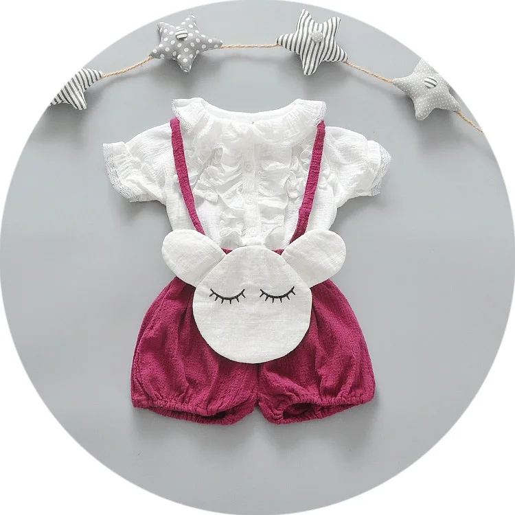 Lovely Summer Newborn Baby Girls Sets Cotton Baby Clothing kids Clothes Siuts Top+Shorts 2pcs Outfits Toddler Kids Clothing Set
Lovely Summer Newborn Baby Girls Sets Cotton Baby Clothing kids Clothes Siuts Top+Shorts 2pcs Outfits Toddler Kids Clothing Set