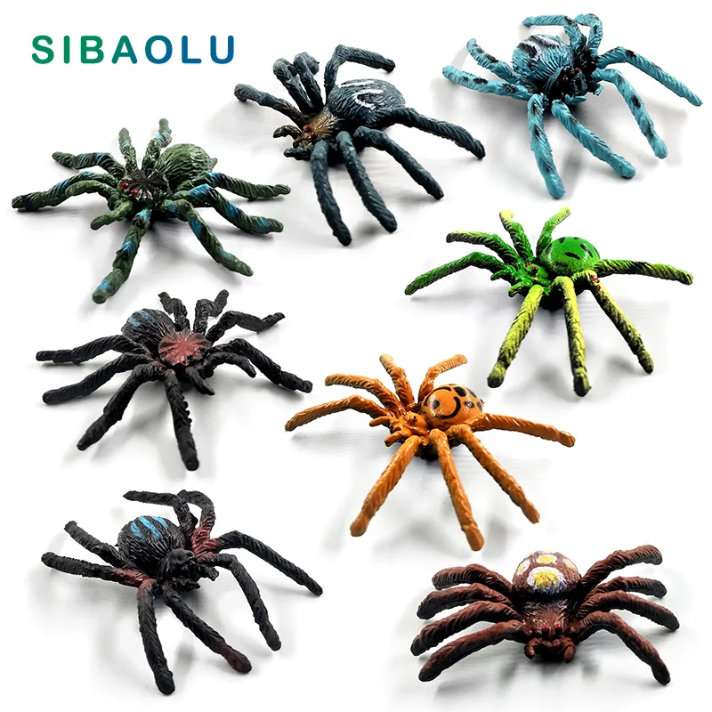 8pcs Artificial spiders insect figurine Animal model home decor DIY Bonsai miniature fairy garden decoration accessories modern
8pcs Artificial spiders insect figurine Animal model home decor DIY Bonsai miniature fairy garden decoration accessories modern