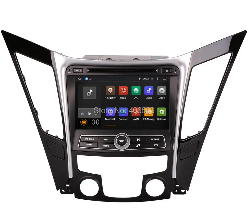 Android 8 0 головное устройство Автомобильный dvd плеер для Hyundai Sonata 2011 2012 2013 с GPS
