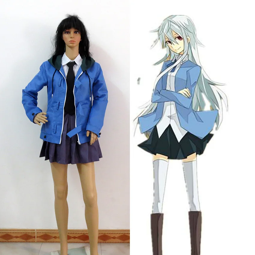 Future Diary Mirai Nikki Aru Akise Female Version Cosplay Costume Halloween Uniform Custom Made Any Size
Future Diary Mirai Nikki Aru Akise Female Version Cosplay Costume Halloween Uniform Custom Made Any Size