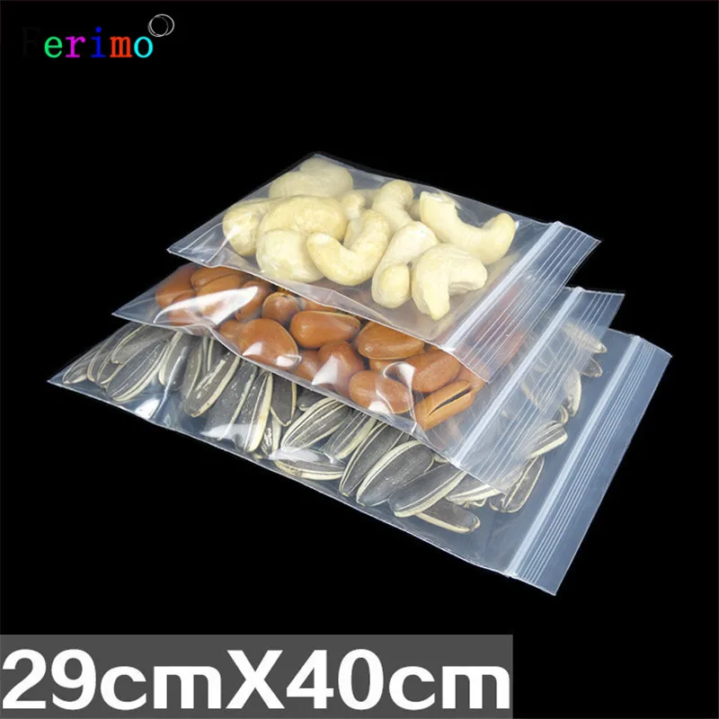 Ferimo free shipping 50pcs 29*40cm11wire thick transparent bone bag clothing chain bag sealing bag plastic food self-sealing bag
Ferimo free shipping 50pcs 29*40cm11wire thick transparent bone bag clothing chain bag sealing bag plastic food self-sealing bag