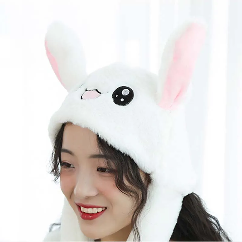 Rabbit Pinching Ear Hat Vocal Flashing Hat Plush Airbag Ear Pop-up Cute Dance Toy ZJ55
Rabbit Pinching Ear Hat Vocal Flashing Hat Plush Airbag Ear Pop-up Cute Dance Toy ZJ55
