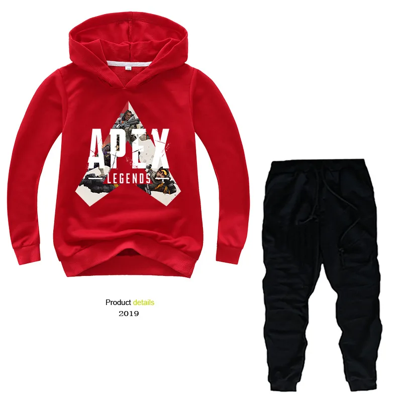 DLF От 2 до 16 лет 2021 Apex Legends комплекты одежды одежда для малышей мальчиков