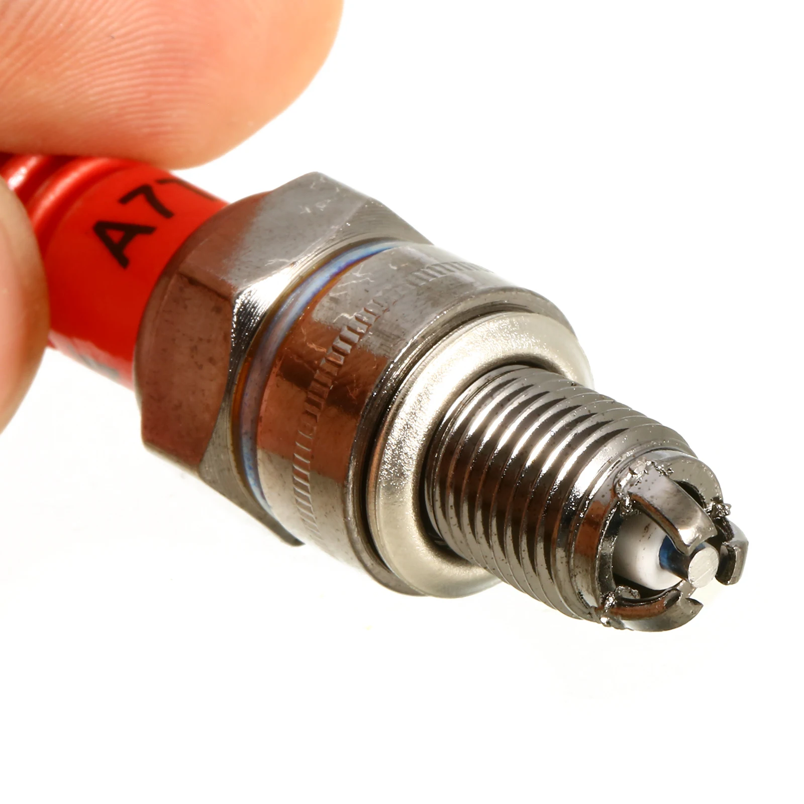 Mayitr 1pc High Performance A7TC Spark Plug Three-Electrode Spark Plug Universal Replacement For 50cc-150cc ATV Motorcycle
Mayitr 1pc High Performance A7TC Spark Plug Three-Electrode Spark Plug Universal Replacement For 50cc-150cc ATV Motorcycle