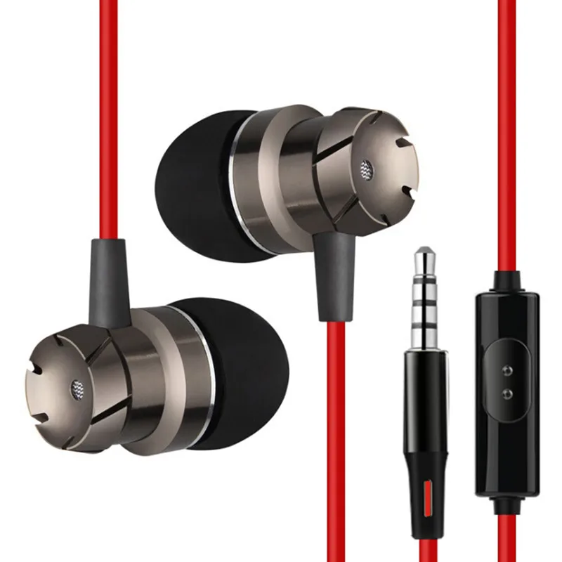 Earphone for Xiaomi Redmi 5 Plus Global Version Mobile Phone Heavy Bass Stereo Earpiece Headset Earbuds Fone De Ouvido With Mic |