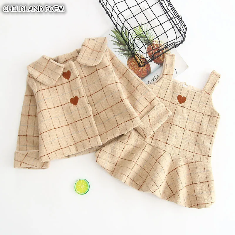 Baby Girl Dress Autumn Winter Baby Dress Set Dress + Coat 2pcs Woolen Birthday Toddler Girls Dress Baby Girl Winter Clothes 1-5Y
Baby Girl Dress Autumn Winter Baby Dress Set Dress + Coat 2pcs Woolen Birthday Toddler Girls Dress Baby Girl Winter Clothes 1-5Y