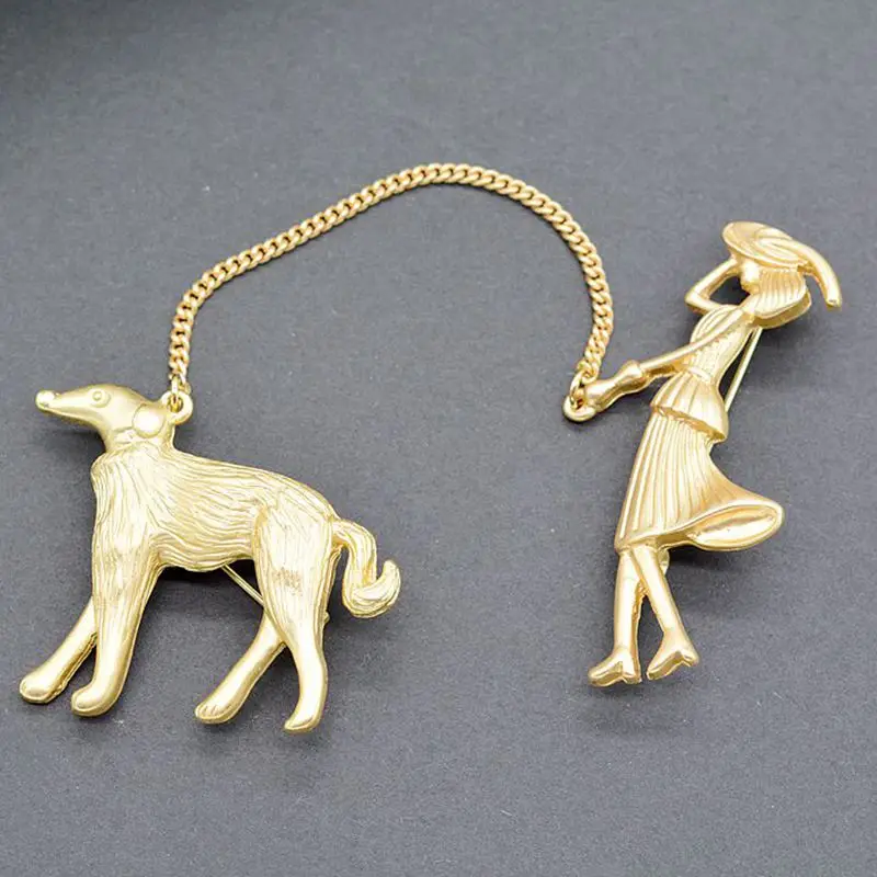 Cute Dachshund Dog Brooches For Women Fashion Metal Crystal Enamel Animal Brooch Jewelry
Cute Dachshund Dog Brooches For Women Fashion Metal Crystal Enamel Animal Brooch Jewelry