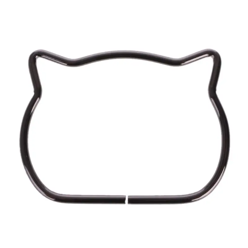 Cute Cat Ear Metal Bag Handle Replacement for DIY Shoulder Bags Making Handbag leisure eleg
Cute Cat Ear Metal Bag Handle Replacement for DIY Shoulder Bags Making Handbag leisure eleg