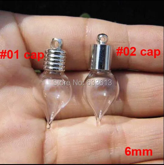 Free shipping! 500pcs/lot 6mm drop glass Vial Pendant (silver plated cap&rubber plug/mini/charm/ rice/ bottle/miniature/vials)
Free shipping! 500pcs/lot 6mm drop glass Vial Pendant (silver plated cap&rubber plug/mini/charm/ rice/ bottle/miniature/vials)