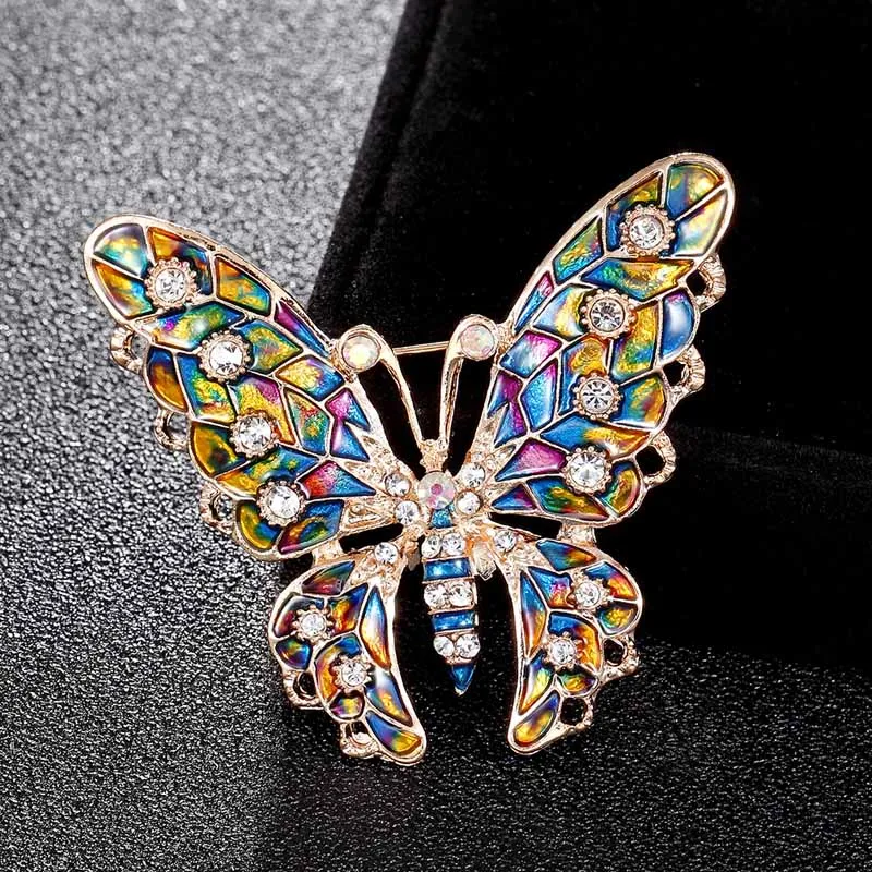 12pcs/lot wholesale Enamel Butterfly Pin Brooches Women's kids gifts Alloy Metal Banquet Weddings Brooch bouquet Hats accessory
12pcs/lot wholesale Enamel Butterfly Pin Brooches Women's kids gifts Alloy Metal Banquet Weddings Brooch bouquet Hats accessory
