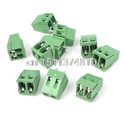 300V 10A 2-контактный 5 мм шаг PCB монтируемый винтовой клеммный блок зеленый 10 шт
300V 10A 2-контактный 5 мм шаг PCB монтируемый винтовой клеммный блок зеленый 10 шт