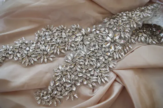 crystal rhinestone sash Applique, bridal sash applique, rhinestone bridal belt wedding sash belt wedding belt one piece
crystal rhinestone sash Applique, bridal sash applique, rhinestone bridal belt wedding sash belt wedding belt one piece