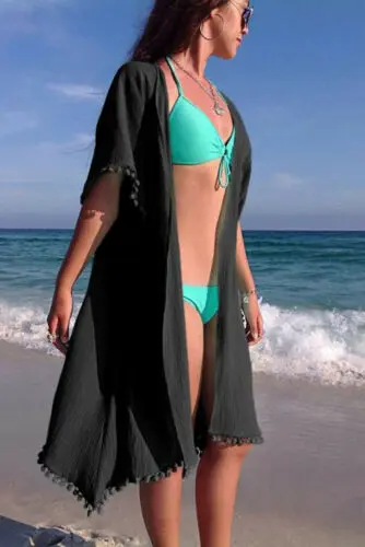 2019 Hot Sale Stylish Women's Solid-color Summer Kaftan Chiffon Blouse Cover Up Lady Bikinis Beach Wear Cover-Up Clothes S-XL
2019 Hot Sale Stylish Women's Solid-color Summer Kaftan Chiffon Blouse Cover Up Lady Bikinis Beach Wear Cover-Up Clothes S-XL