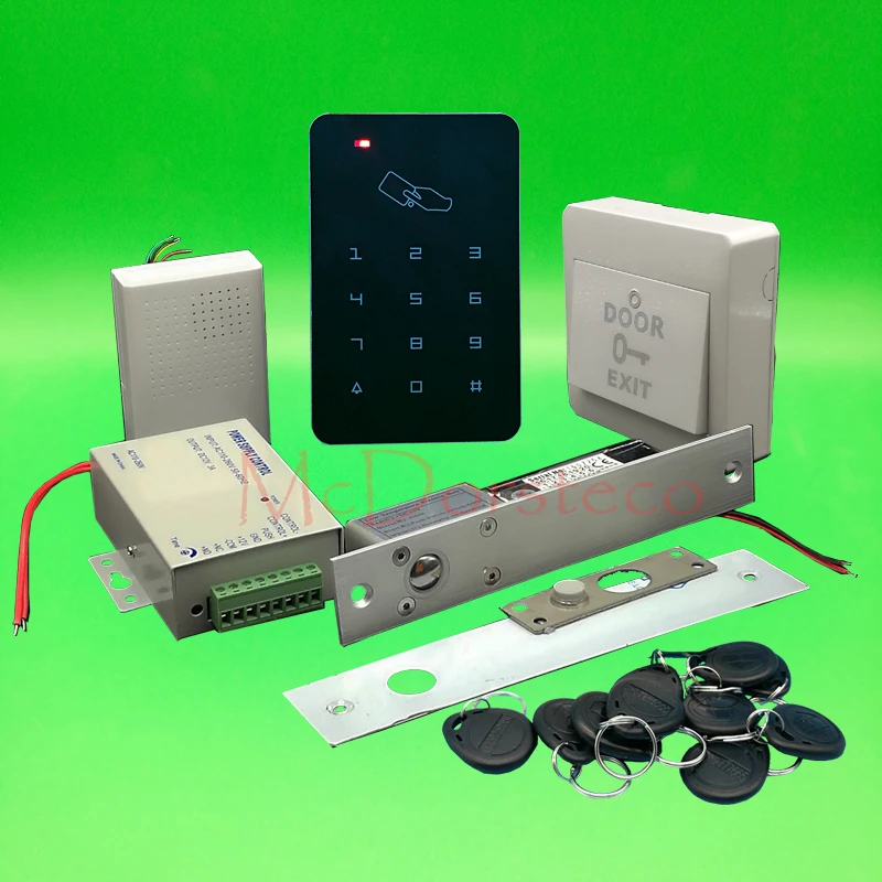 Совершенно новый набор для контроля доступа к двери DIY Rfid с электрической картой