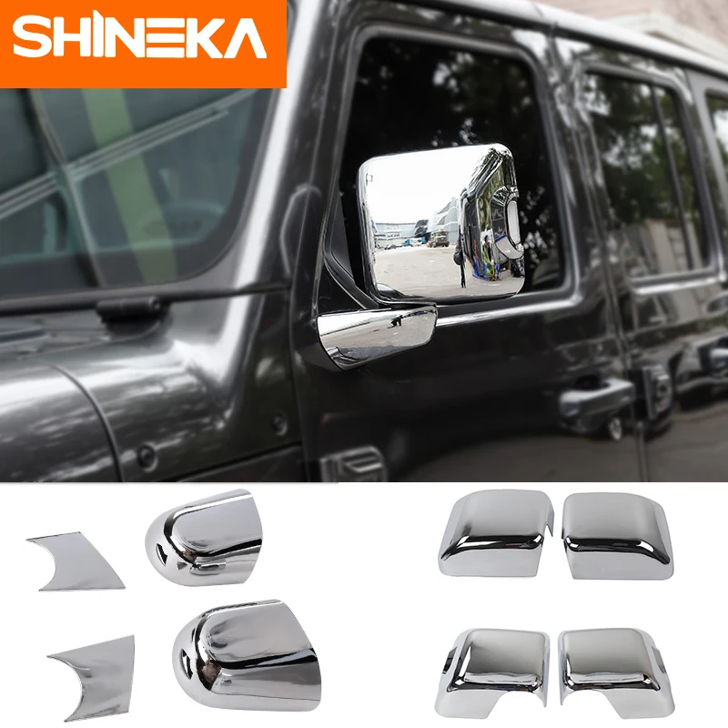 Car Mirror Covers for Jeep Wrangler JL Accessorie 2018 Car Rearview Mirror Base Shell Cover Chrome Sticker for Jeep JL Wrangler
Car Mirror Covers for Jeep Wrangler JL Accessorie 2018 Car Rearview Mirror Base Shell Cover Chrome Sticker for Jeep JL Wrangler