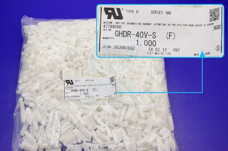 Корпус GHDR-40V-S CONN GHD 40POS DL 1,25 мм, коннекторы клеммы корпуса, 100% новые и оригинальные детали GHDR-40V-S(F)
Корпус GHDR-40V-S CONN GHD 40POS DL 1,25 мм, коннекторы клеммы корпуса, 100% новые и оригинальные детали GHDR-40V-S(F)